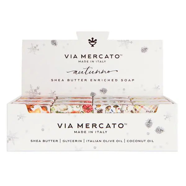VIA MERCATO -  Autunno Mini Soap Assortment