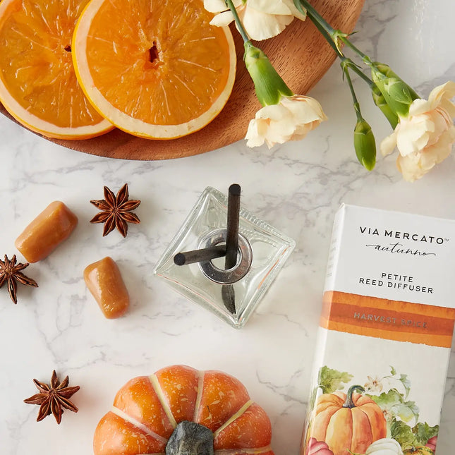 VIA MERCATO - Autunno Petite Reed Diffuser - Harvest Spice