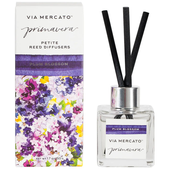 VIA MERCATO - Primavera Reed Diffuser - Plum Blossom