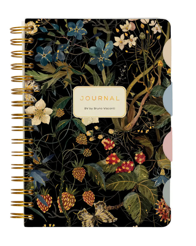 BV by Bruno Visconti Art Journal A5 - Forest Flowers