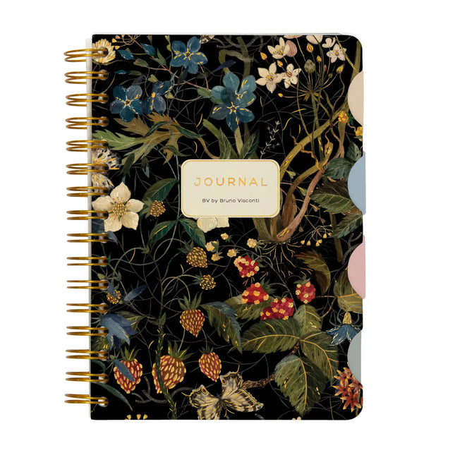 BV by Bruno Visconti Art Journal A5 - Forest Flowers