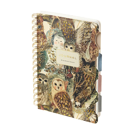 BV by Bruno Visconti Art Journal A5 - Owls