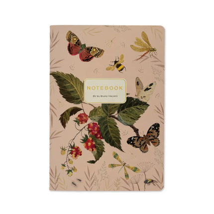 BV by Bruno Visconti Butterflies and Berries Notebook