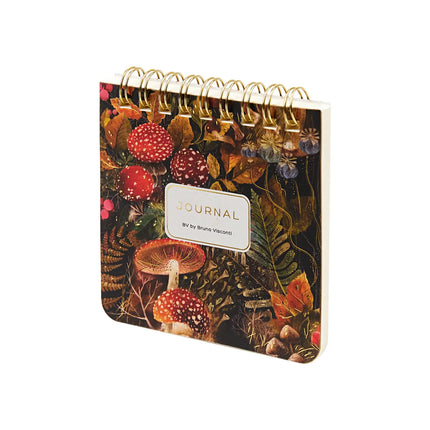 BV by Bruno Visconti Pocket Art Journal  - Forest Mushrooms