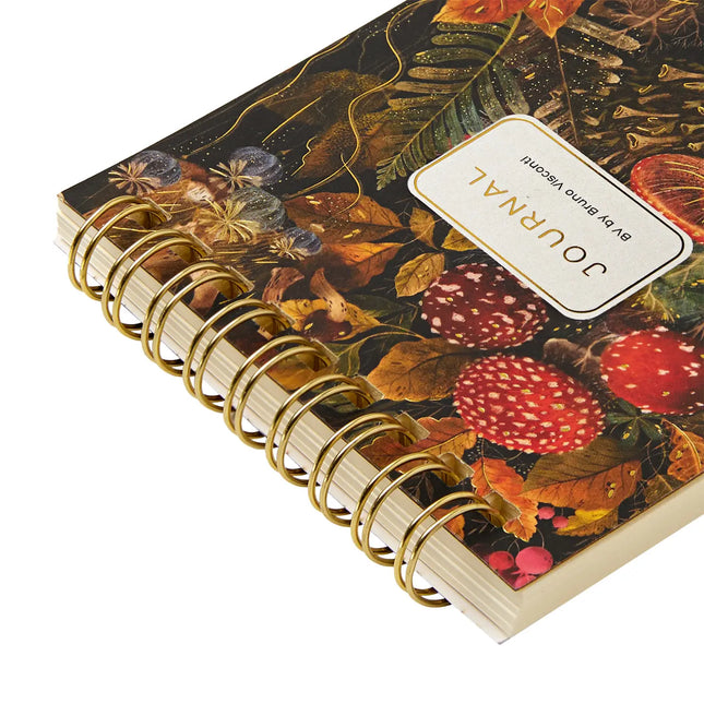 BV by Bruno Visconti Pocket Art Journal  - Forest Mushrooms