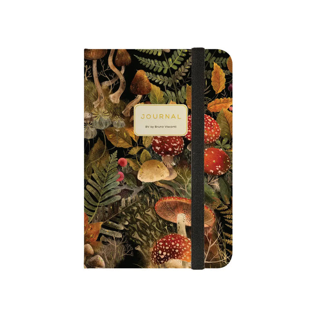 BV by Bruno Visconti Hard Cover Journal A5 - Forest Mushrooms