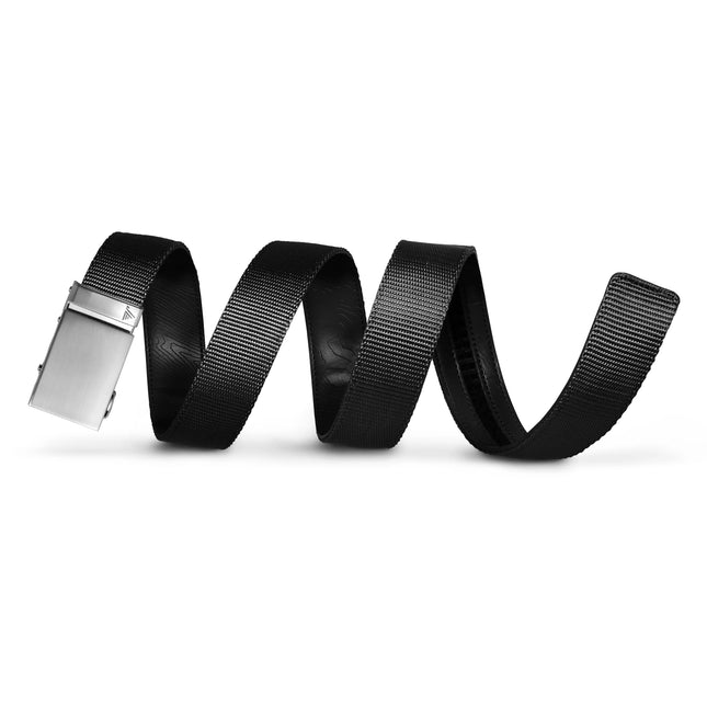 MISSION BELT| STEEL - IN BLACK NYLON