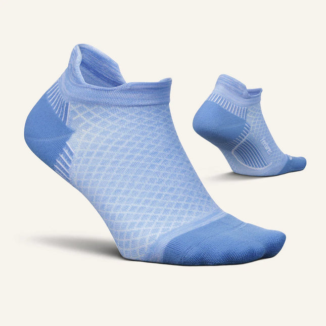 Feetures Plantar Fasciitis Relief Sock Light Cushion Tab - Brilliant Blue