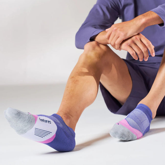 Feetures Elite Light Cushion No Show Tab - FUTURE DUSK