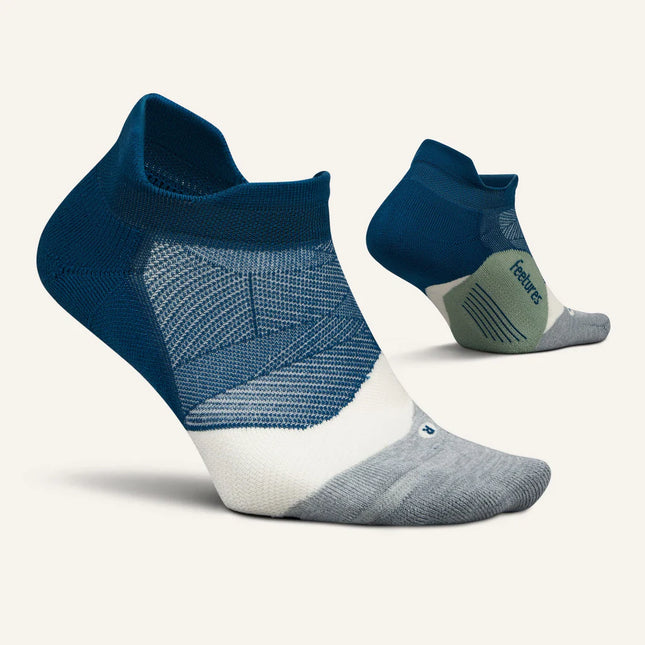 Feetures Elite Light Cushion No Show Tab - MIDNIGHT WOODS
