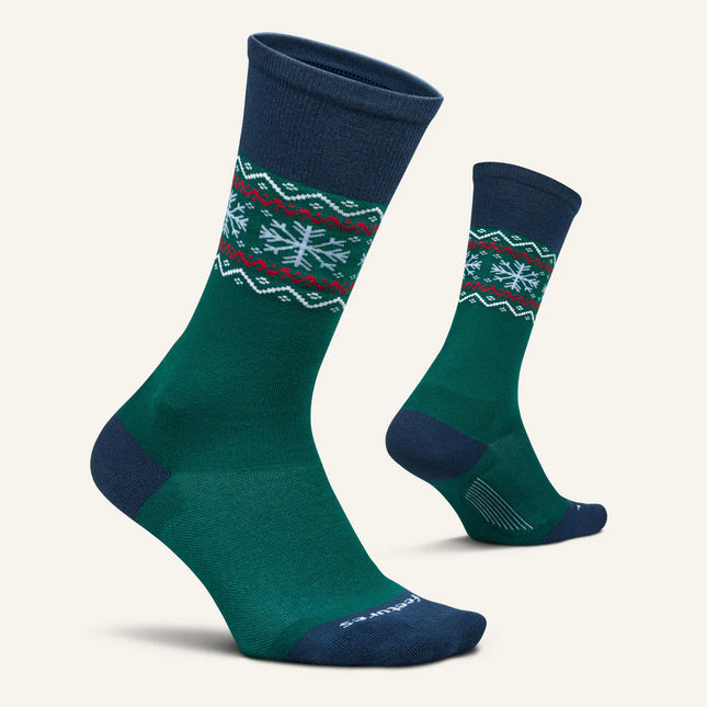 Feetures Everyday Max Cushion Crew - EVERGREEN