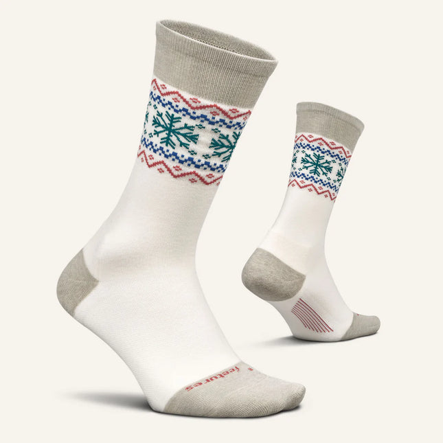 Feetures Everyday Max Cushion Crew - SNOW CREAM