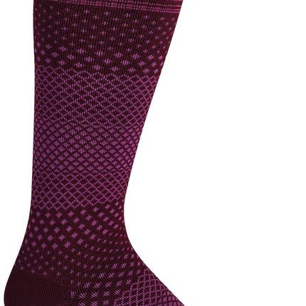 Sockwell Women’s Micro Grade | Moderate Graduated Compression Socks - Cranberry