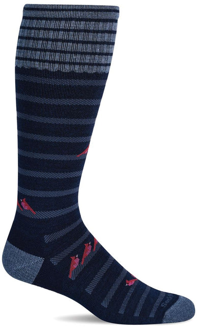Sockwell Women’s Cardinals | Moderate Graduated Compression Socks - Navy
