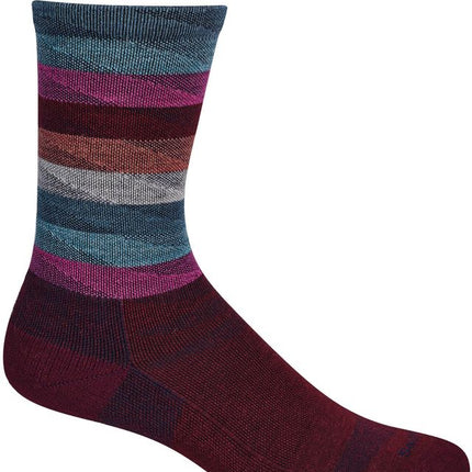 Sockwell Women’s Peaks | Moderate Graduated Compression Socks - Cranberry