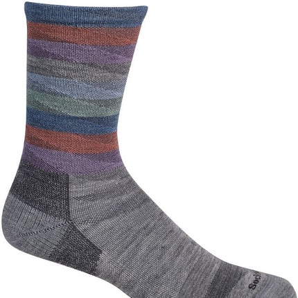 Sockwell Women’s Peaks | Moderate Graduated Compression Socks - Light Grey