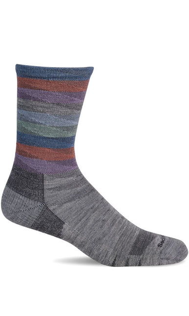 Sockwell Women’s Peaks | Moderate Graduated Compression Socks - Light Grey