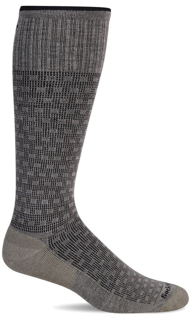 Sockwell Moderate Lifestyle Compression Shadow Box (Men's) - Putty