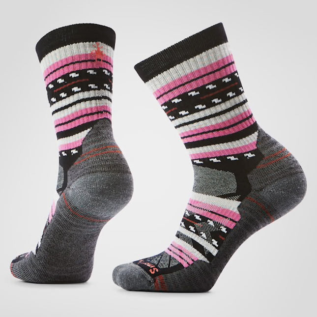 Smartwool Hike Margarita Crew Socks - (Women’s) - Black