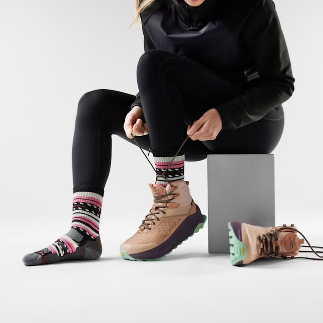 Smartwool Hike Margarita Crew Socks - (Women’s) - Black