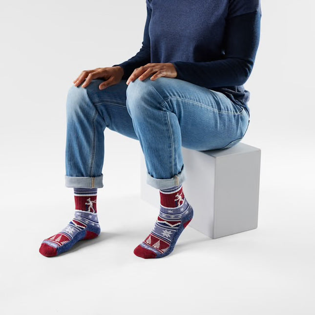 Smartwool Everyday Cozy Alpine Après Crew Socks - (Unisex) - Nightfall Blue