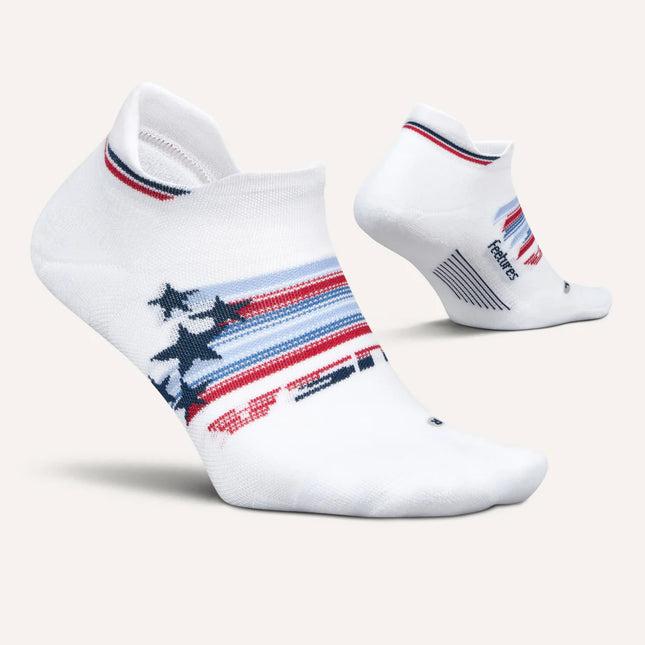 Feetures Elite Max Cushion No Show Tab - Limited Edition Spangled