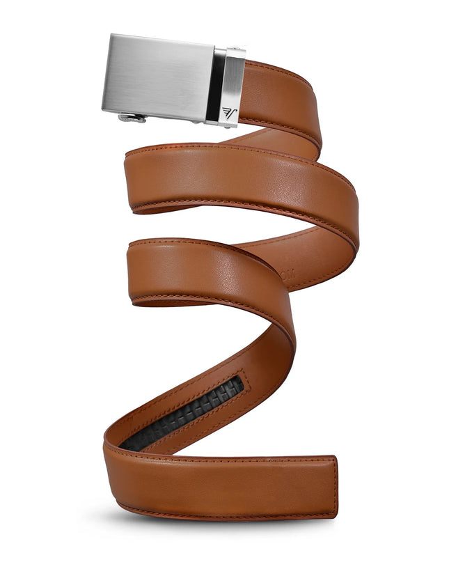 MISSION BELT| STEEL - IN LIGHT BROWN
