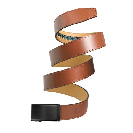 MISSION BELT| NERO ITALIAN FULL GRAIN - IN CUOIO