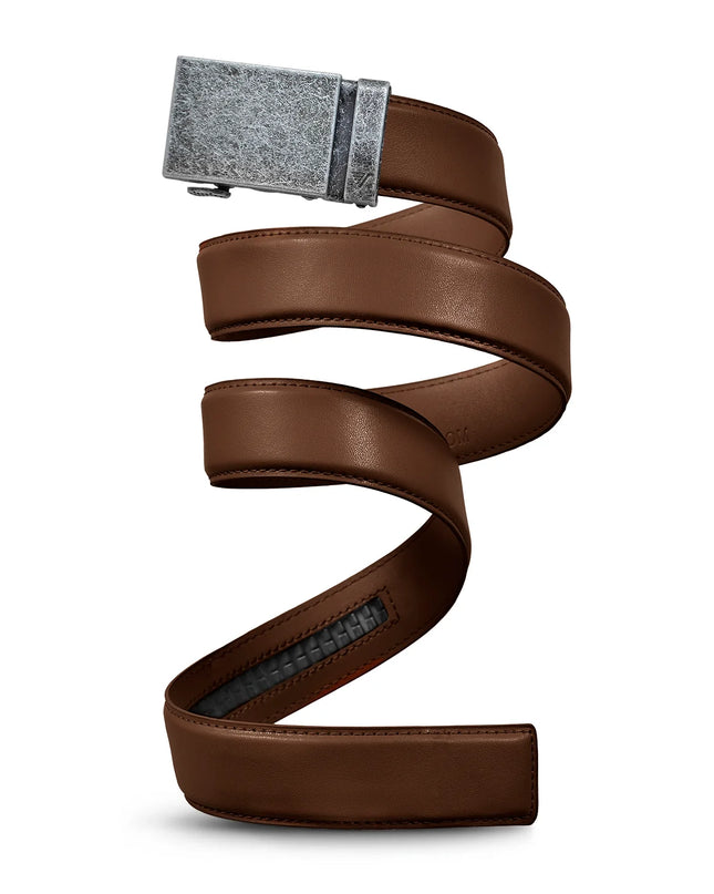 MISSION BELT| IRON - IN MOCHA BROWN