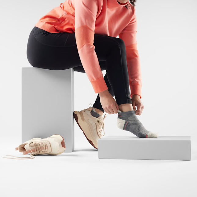 Smartwool Hike Light Cushion Low Ankle Socks (Women's) - Medium Gray