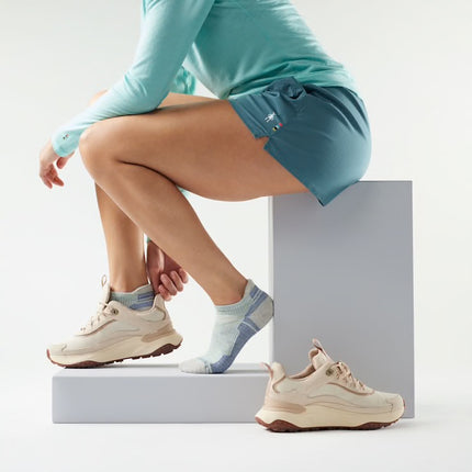 Smartwool Hike Light Cushion Low Ankle Socks (Women's) - Frosty Green