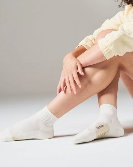 Feetures Elite Light Cushion Quarter - Linen