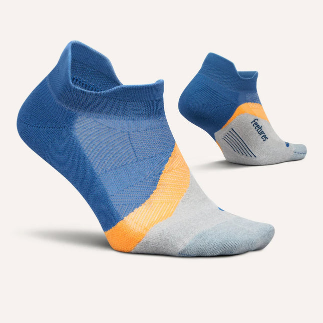 Feetures Elite Light Cushion No Show Tab - Rally Blue