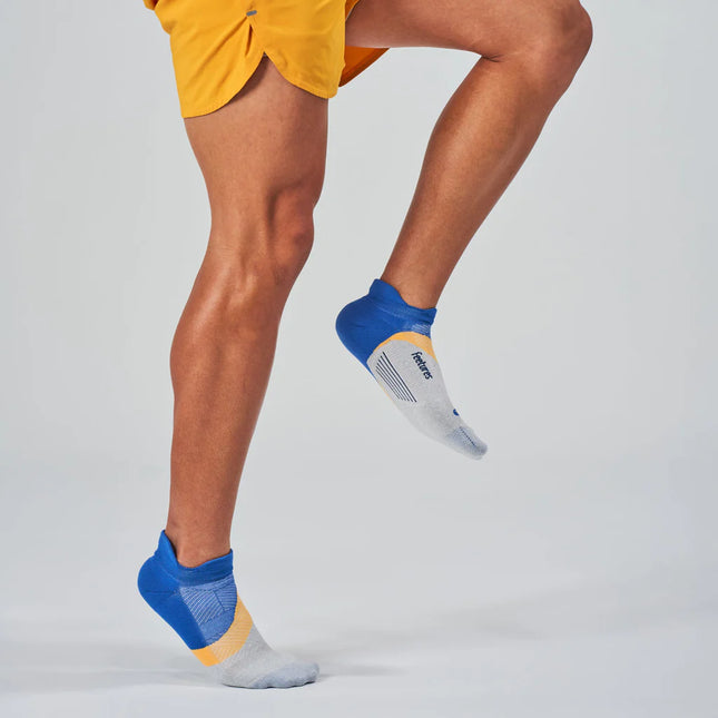 Feetures Elite Light Cushion No Show Tab - Rally Blue