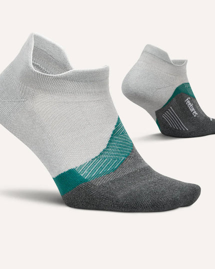 Feetures Elite Light Cushion No Show Tab - Stone Ivy