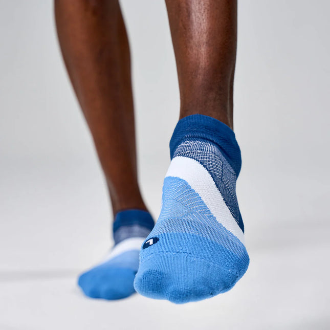 Feetures Elite Light Cushion No Show Tab - Blue Wave