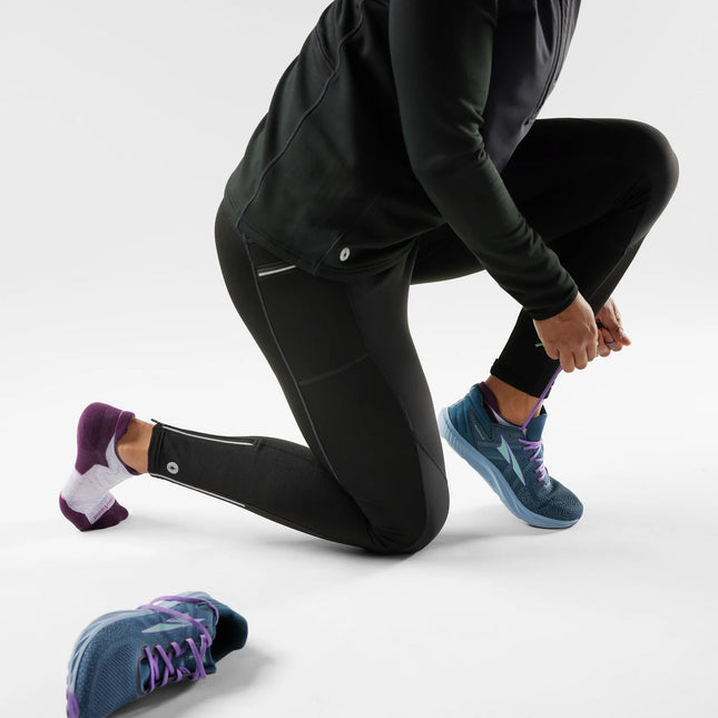 Smartwool Run Targeted Cushion Low Ankle Socks (Women’s) - Purple & White