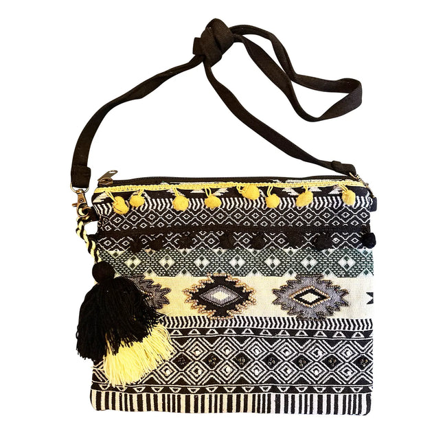 Chloe & Lex Casey Striped Crossbody Bag