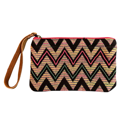 Chloe & Lex Rainbow Zig Zag Wristlet