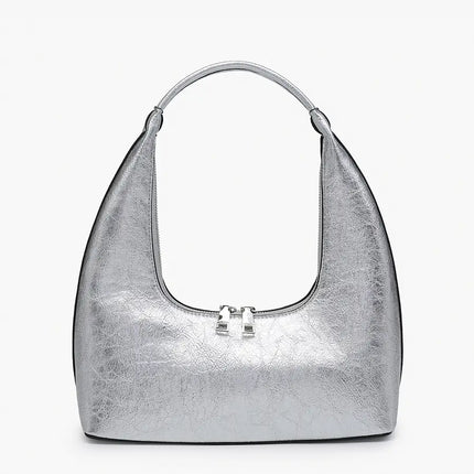 JEN & CO Atlanta Metallic Shoulder Bag