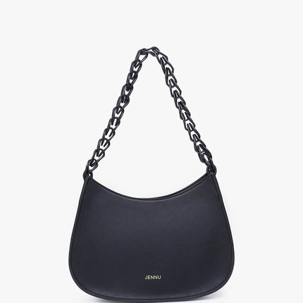 JEN & CO Petra Curved Chain Shoulder Bag