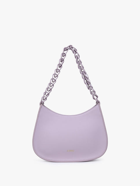 JEN & CO Petra Curved Chain Shoulder Bag