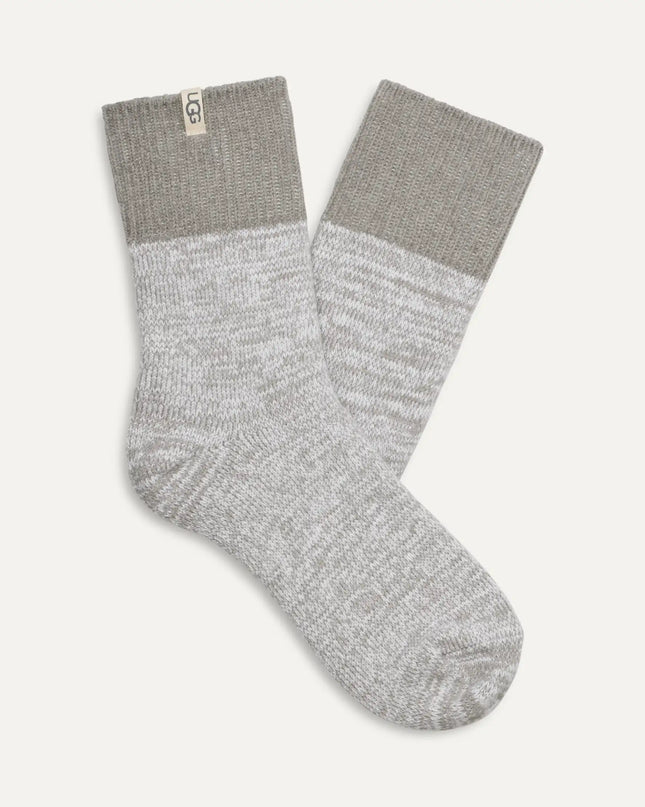 UGG Rib Knit Slouchy Quarter(Women's)