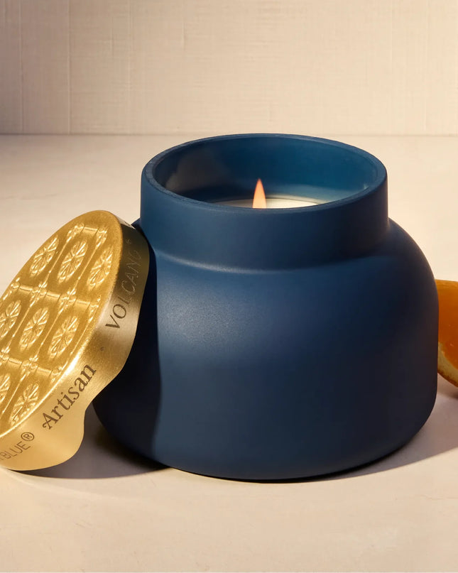 CAPRI BLUE Volcano Terrazza Velluto Signature Candle -19 OZ