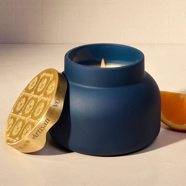 CAPRI BLUE Volcano Terrazza Velluto Signature Candle -19 OZ
