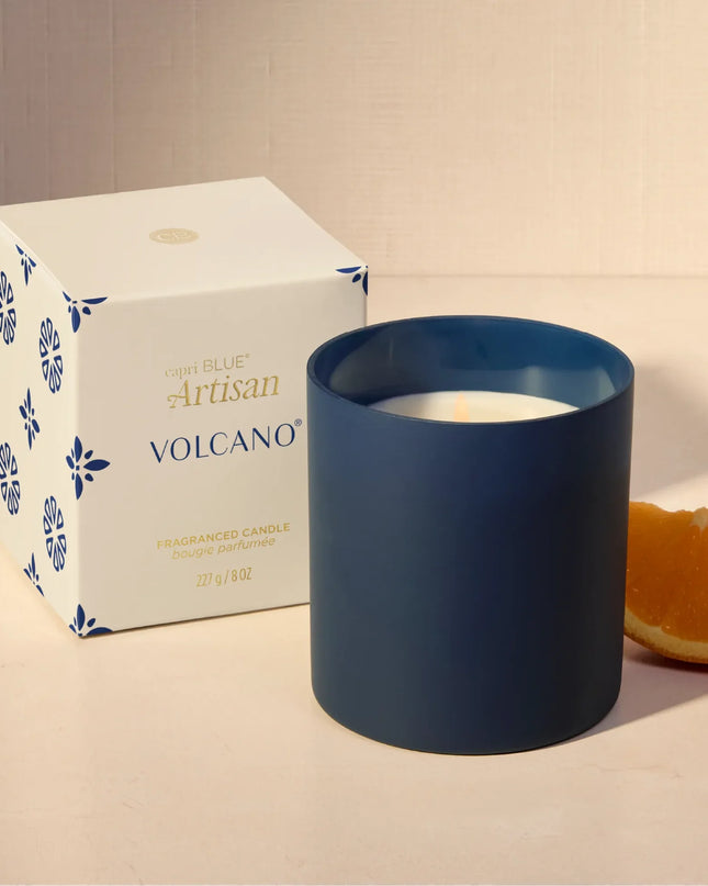 CAPRI BLUE Volcano Terrazza Velluto Boxed Tumbler Candle - 8 OZ