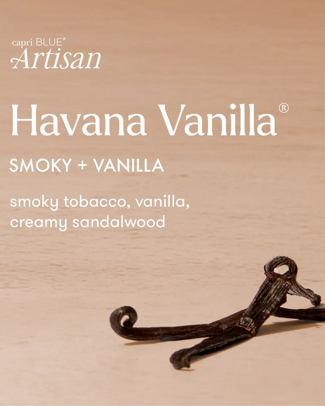 CAPRI BLUE Havana Vanilla Terrazza Velluto Reed Diffuser - 8 OZ