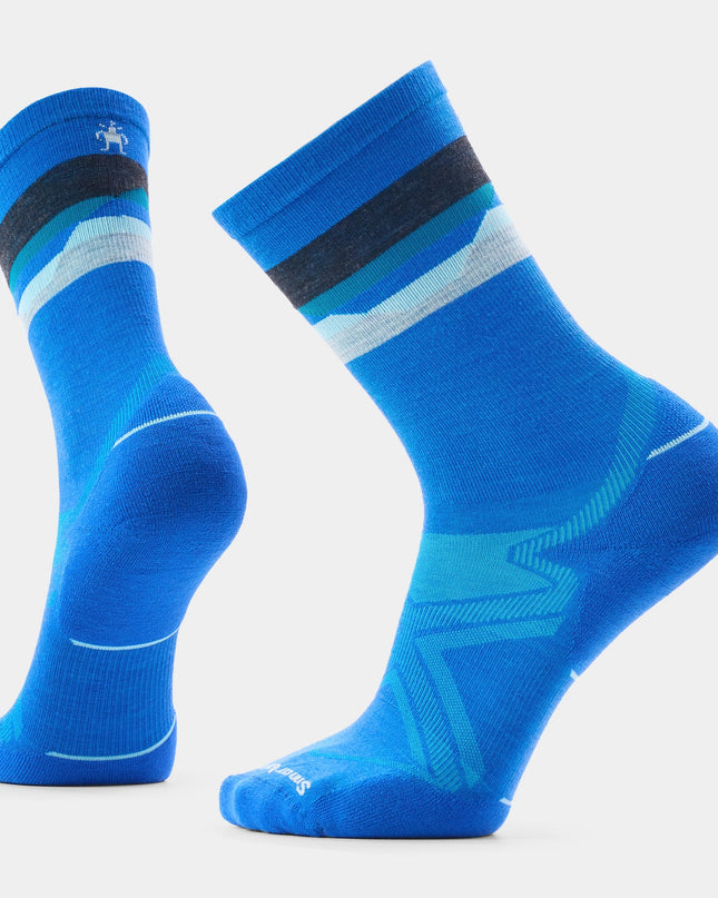 Smartwool Run Cold Weather Targeted Cushion Horizons Crew Socks (Unisex) - Laguna Blue (Copy)