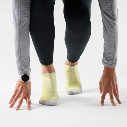 Smartwool Run Targeted Cushion Low Ankle Socks (Women’s) - Lemongrass