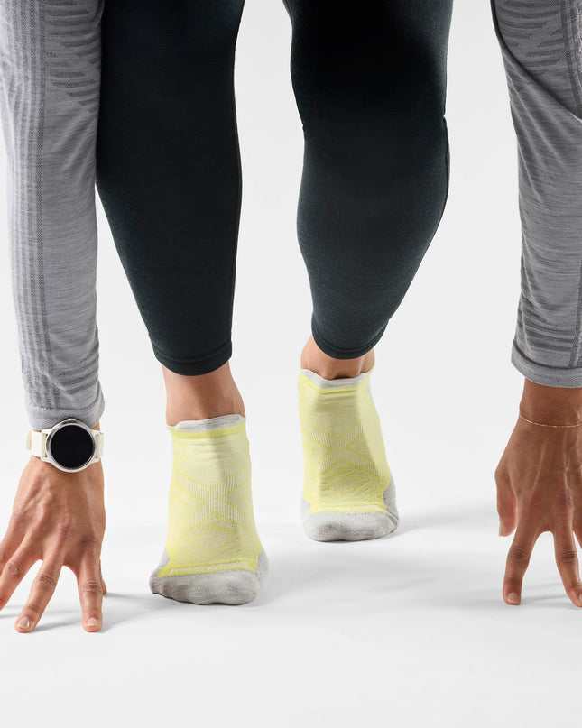 Smartwool Run Targeted Cushion Low Ankle Socks (Women’s) - Lemongrass